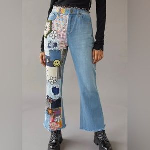 BDG High-Waisted Flare Jean - Indigo Craft